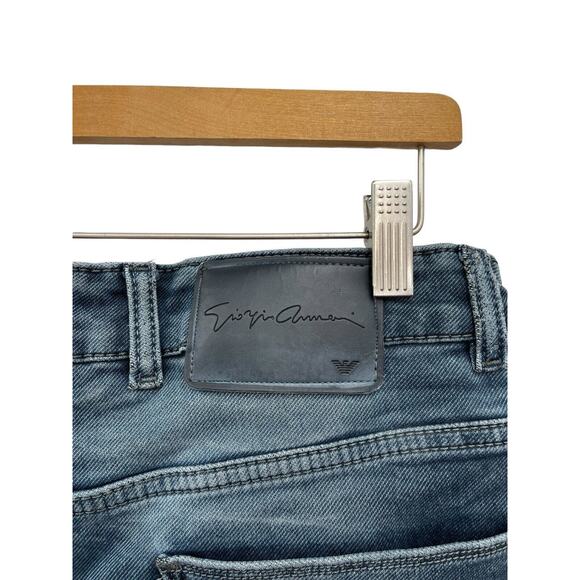 Armani Jeans AJ Blue Faded 31 X 26 - Picture 8 of 11